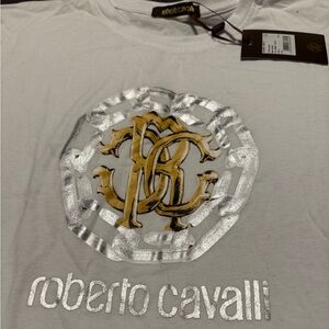 Brand New Roberto Cavalli Men's T-Shirt Size L